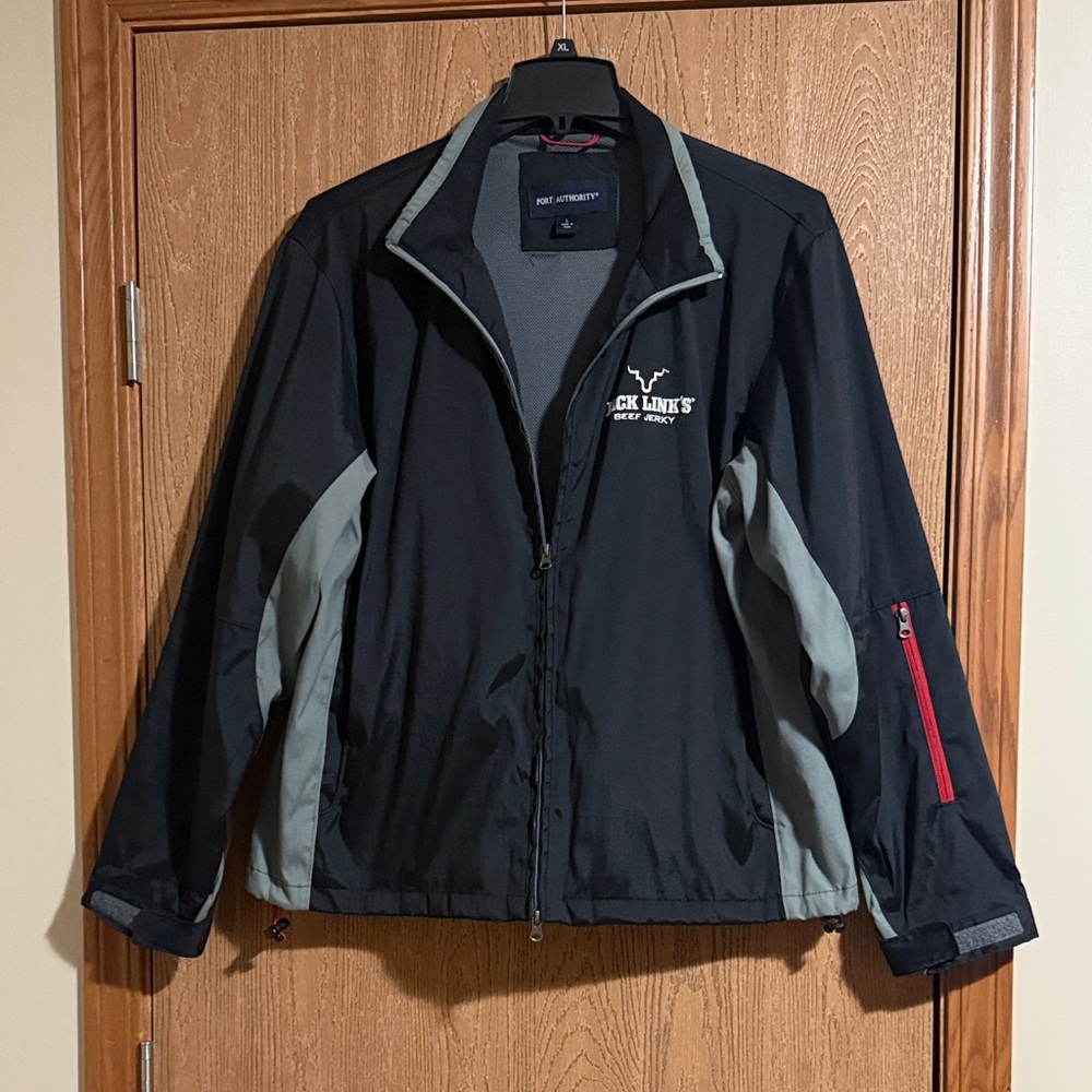 🔥Port Authority Black and Gray All Weather Jacket